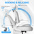 Ergonomic Office Chair, Mesh Home Office Desk Chairs with 3D Headrest