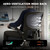 Office Chair Ergonomic Desk Chairs with Adjustable Lumbar Support& Headrest Hanger, High Back Breathable Mesh Chair with Wheels, Rolling Swivel Comfy Task Computer Chair for Home Work Gaming