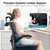 Office Chair Ergonomic Desk Chairs with Adjustable Lumbar Support& Headrest Hanger, High Back Breathable Mesh Chair with Wheels, Rolling Swivel Comfy Task Computer Chair for Home Work Gaming
