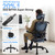 Office Chair Ergonomic Desk Chairs with Adjustable Lumbar Support& Headrest Hanger, High Back Breathable Mesh Chair with Wheels, Rolling Swivel Comfy Task Computer Chair for Home Work Gaming