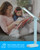 LED Desk Lamp, Power Strip with 4 USB 3 Outlets, Dorm Room Essentials, Blue
