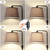 【Upgraded】 Dimmable Black Floor Lamps, 1000 Lumens LED Edison Bulb Included, Arc Black Floor Lamps for Living Room Modern Standing Lamp with Khaki Shade, Tall Lamps for Living Room Bedroom Office