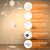 Floor Lamp, Adjustable Height Floor Lamps for Living Room Bedroom, 120 LED Super Bright Standing Lamp Remote Control, Dimmable Gooseneck Tall Stand Reading Lamp Light for Office Craft, White