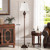 Vintage Floor Lamp for Living Room, Traditional Tall Standing Lamp