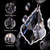 Black Crystal Floor Lamp, Tall Vintage Standing Living Room Lamp
