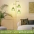 3 Light Flower Floor Lamps for Living Room,Modern Tree Floor Lamp with Foot Switch,Gold Floor Lamp with Glass Shade Vintage,Retro Standing Lamp Includes 3 Bulbs,Boho Tall Lamp for Bedroom Deco