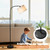 Floor Lamps Modern Standing Remote Floor Lamp for Living Room