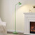 Upgraded Double-Base Green Floor Lamp, Adjustable Lamp Head-65.3"