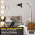 Arch Floor Lamps with Remote, Dimmable Floor Lamp 70” Black Tall Lamp