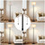 Black Floor Lamp, 62" Standing Lamp for Living Room with Lampshade