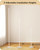 59.8" Corner Lamp with Remote & 3 Height Settings, Dimmable & 3CCT