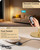 59.8" Corner Lamp with Remote & 3 Height Settings, Dimmable & 3CCT