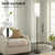 Floor Lamps for Living Room RGB Color Changing Bulbs Dimmable Color Brightness Modern Standing Lamp Remote Control Tall Lamp Chain Switch for Bedroom Office 9W LED Bulb Included, White Shade RGB Bulb