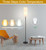 Floor Lamp for Living Room, Modern Standing Lamps with Lampshade, Minimalist Tall Lamp with Chain Switch for Living Room, Bedroom, Kids Room, Office,Standing Lamp LED Bulb Included (White Shade)