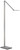 Royce Adjustable Arm Aluminum LED Task 61" Tall Floor Lamp