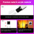 RGB Corner Floor Lamp,1800LM Ambient Lighting for Gaming Room,2P