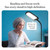 Slim LED Floor Reading Lamp - Tall with Adjustable Gooseneck, Dimmable for Living Rooms, Offices & Bedrooms - Black