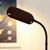 Slim LED Floor Reading Lamp - Modern Tall Lamp with Adjustable Gooseneck for Living Rooms & Offices - Dimmable Crafts Work Light - Brown