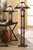 60 1/2" Glass Night Light Floor Lamp Living Room