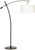 Raymond Bronze Boom Arc 69" Tall Floor Lamp with USB Dimmer