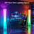 Bright LED RGB Corner Floor Lamp with App & Remote, Music Sync, Round