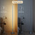 Minimalist Corner Floor Lamp, Silver LED Standing Lamp
