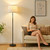 Floor Lamps for Living Room & Bedroom, 60" Modern Tall Standing Lamp, 3CCT