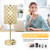Gold Lamps for Night Stands, Crystal Table Lamp with Touch Control