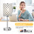 Sliver Crystal Table Lamp with Touch Control, Bedside Lamp for Nightstand