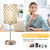 Champagne Gold Lamps for Night Stands, Crystal Table Lamp (Bulb Included)