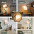 Flower Table Lamp Cute Lily Desk Lamp Bedside Night Light -Green