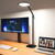 Tall LED Desk Lamps Home Office, Edge-Lit Eye-Care, 50 Light Modes