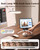 LED Desk Lamp with Clamp and Stepless Remote, Dual-Sided Soft Light
