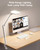 LED Desk Lamp with Clamp and Stepless Remote, Dual-Sided Soft Light