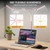 LED Desk Lamp for Home Office with Base, 28.2" Adjustable Gooseneck Swing Arm Bright Desk Light, Dimmable Architect Table Lamp for Desktop Computer Light, Reading, Study, Workbench（Pink）