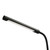 12" LED Integrated Desk Lamp, Adjustable Gooseneck, in-Line On Off Switch, USB Cable Included, 7 Watts, 200 Lumens,Black