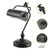 Classic Antique Touch Adjustable LED Desk & Piano Lamp with Eye Protection - Black (Bulb Included)