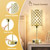 Crystal Table Lamp, Gold Touch Lamp with USB C+A Port, 3-Way Dimmable