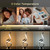 2 Pack Modern Table Lamps for Nightstand, LED Spiral Touch Light