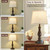 Table Lamps for Bedrooms Set of 2,Touch Bedside Lamps with USB C+A Ports