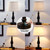 Table Lamps Set of 2,Bedside Nightstand Lamp with USB C+A Charging Ports