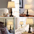 Table Lamps Set of 2,Bedside Nightstand Lamp with USB C+A Charging Ports