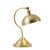 Cordless Table Lamp, Battery Operated Vintage Desk Light, Brass