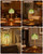 Cordless Glass Table Lamp, 5200mAh Small Rechargeable Touch Lamp