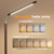 Brown LED Desk Lamp - 16" Foldable Metal Desk Light with Base, 15W, 1200LM, Dimmable Color Changing Table Lamp for Reading Study, Modern Table Lamp for Home Office Laptop College Dorm