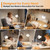 Desk Lamps for Home Office,Small LED Reading Lamp,5000K Eye-Care Desk Light