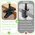Desk Lamps for Home Office,Small LED Reading Lamp,5000K Eye-Care Desk Light