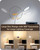 1300LM LED Reading Light 360° Flexible Gooseneck Floor Lamp Silver