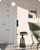 1300LM LED Reading Light 360° Flexible Gooseneck Floor Lamp Silver