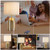 Touch Control Table Lamp, Gold Bedside Table Lamps for Bedroom